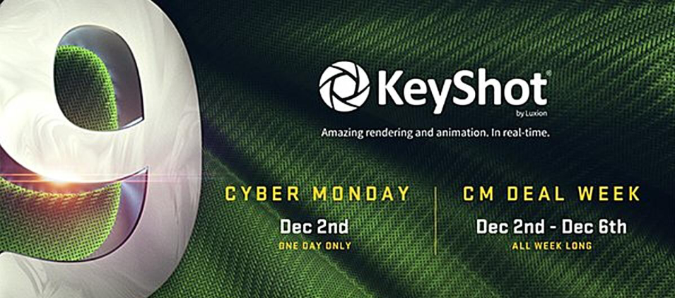 KeyShot Cyber Monday