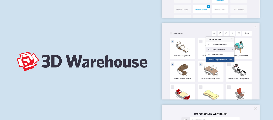 3d sketchup warehouse software free download