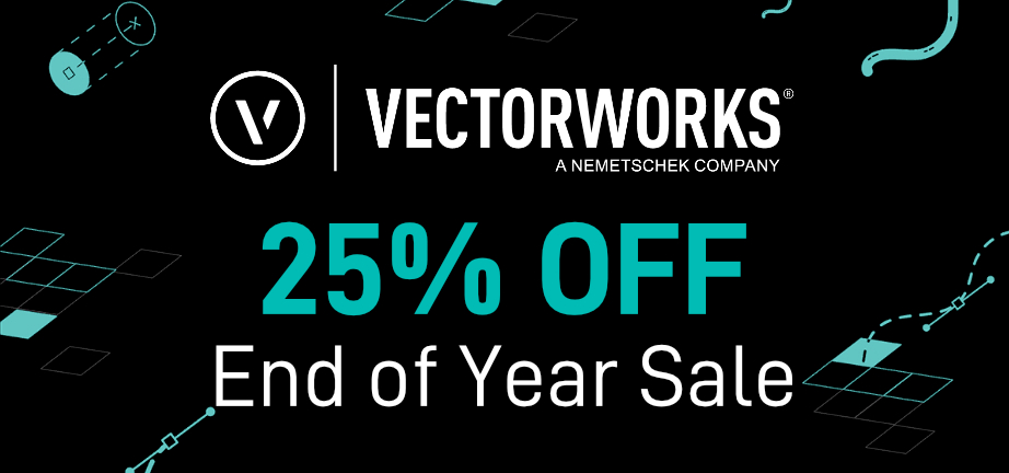 Vectorworks End Of Year 25% Offer