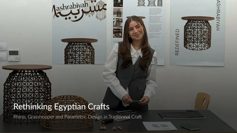 Rethinking Egyptian Crafts With Rhino