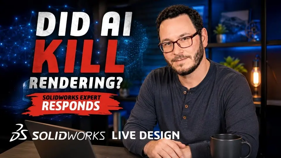 did AI kill rendering? SOLIDWORKS Expert Responds