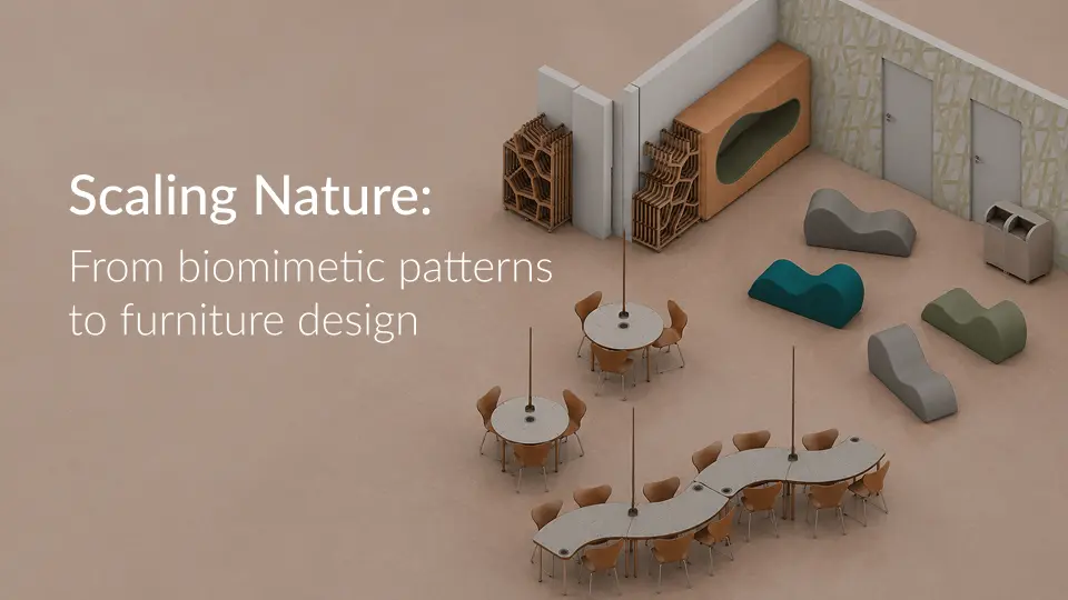 Scaling Nature: From biomimetic patterns to furniture design